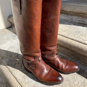 Frye women’s tall brown riding boot 6.5